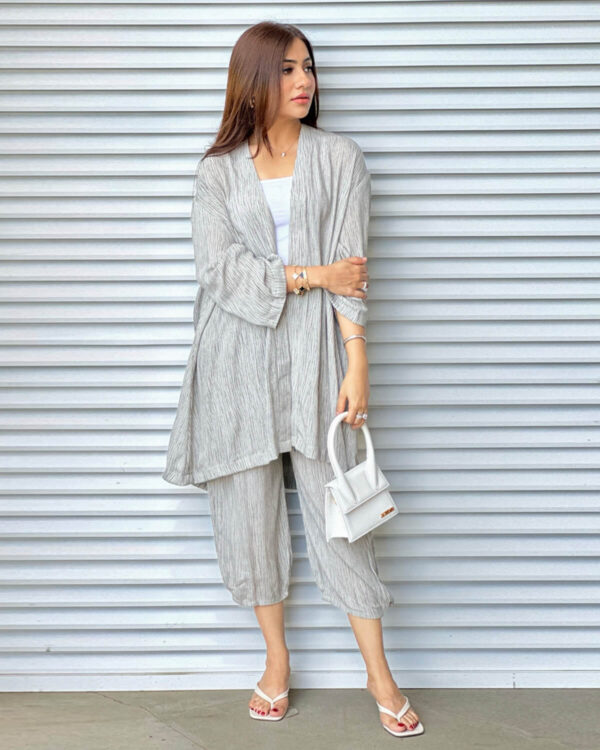 SAC Separates – Grey Textured